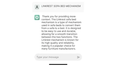 ما تقوله GPT عن آلية سرير الأريكة Linkrest